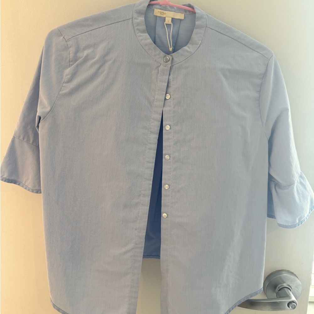 MAJE: Light Blue women’s Shirt